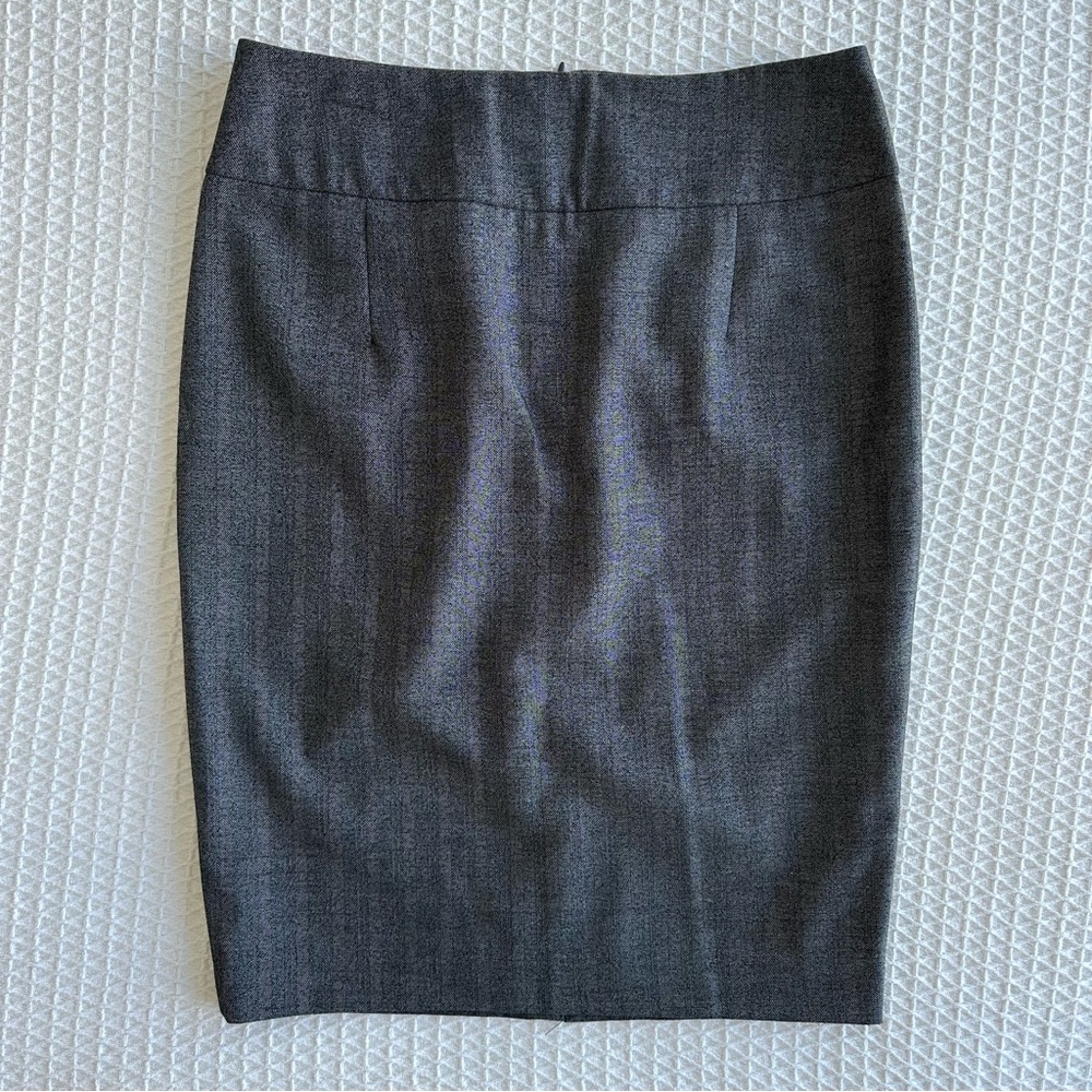 Mossimo grey herringbone pencil skirt